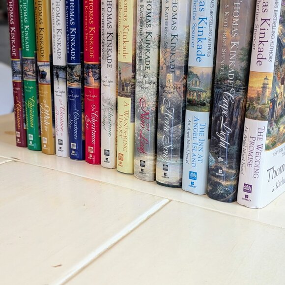 Lot of 13 New Cape Light Series HC Thomas Kinkade Katherine Spencer Book Holiday - Picture 2 of 10